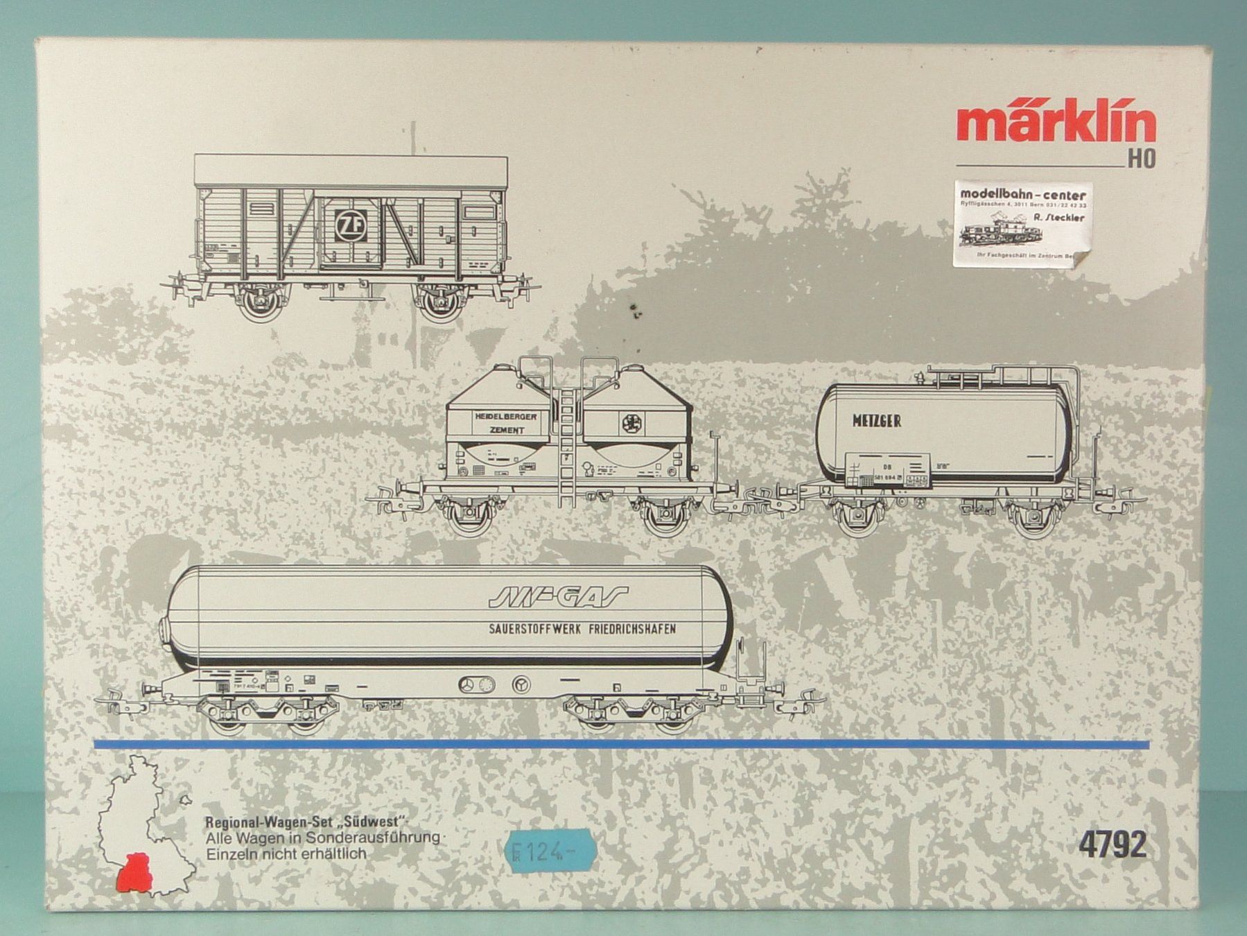 Märklin Modellini di ferrovie: Märklin 4792 Süd West Set, neuwertig – Usato da Bülach venduto da cann11 1