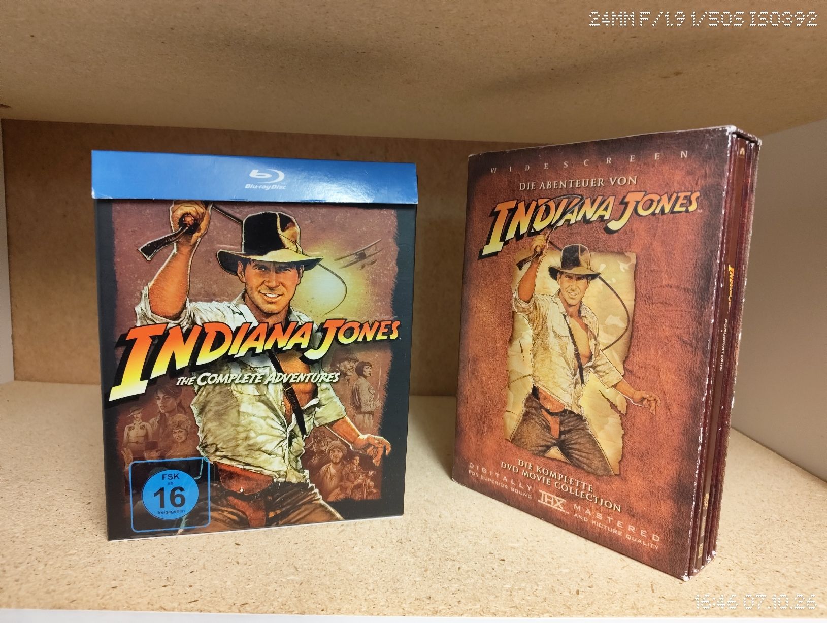 Alle DVDs: Indiana Jones DVD Serie – Gebraucht aus Siebnen von taranomajo