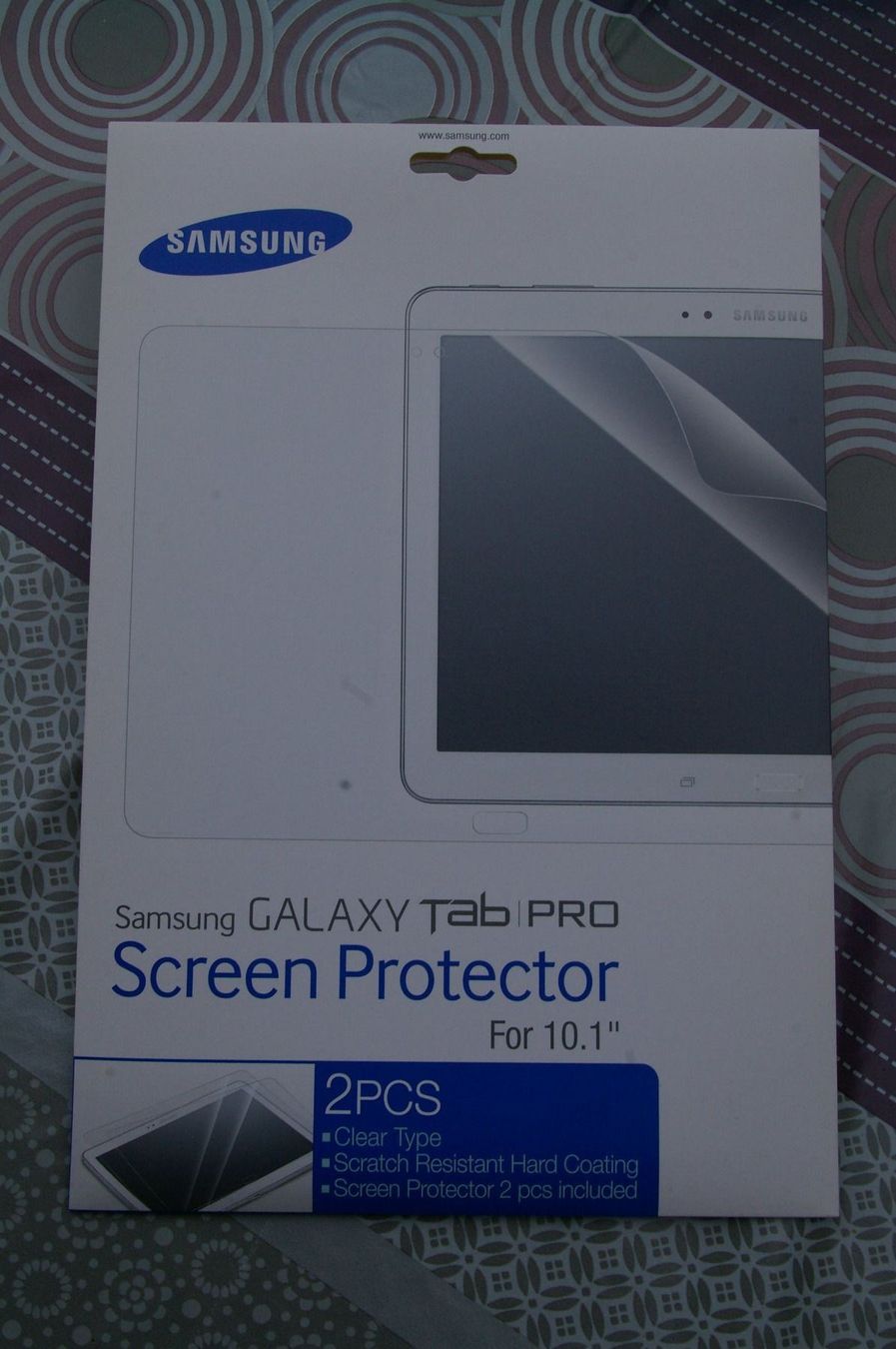Ritocchi & pellicole di protezione: SAMSUNG GALAXY Tab Pro Screen Protector – Nuovo e nell'imballaggio originale da Niederurnen venduto da mowgli_1963