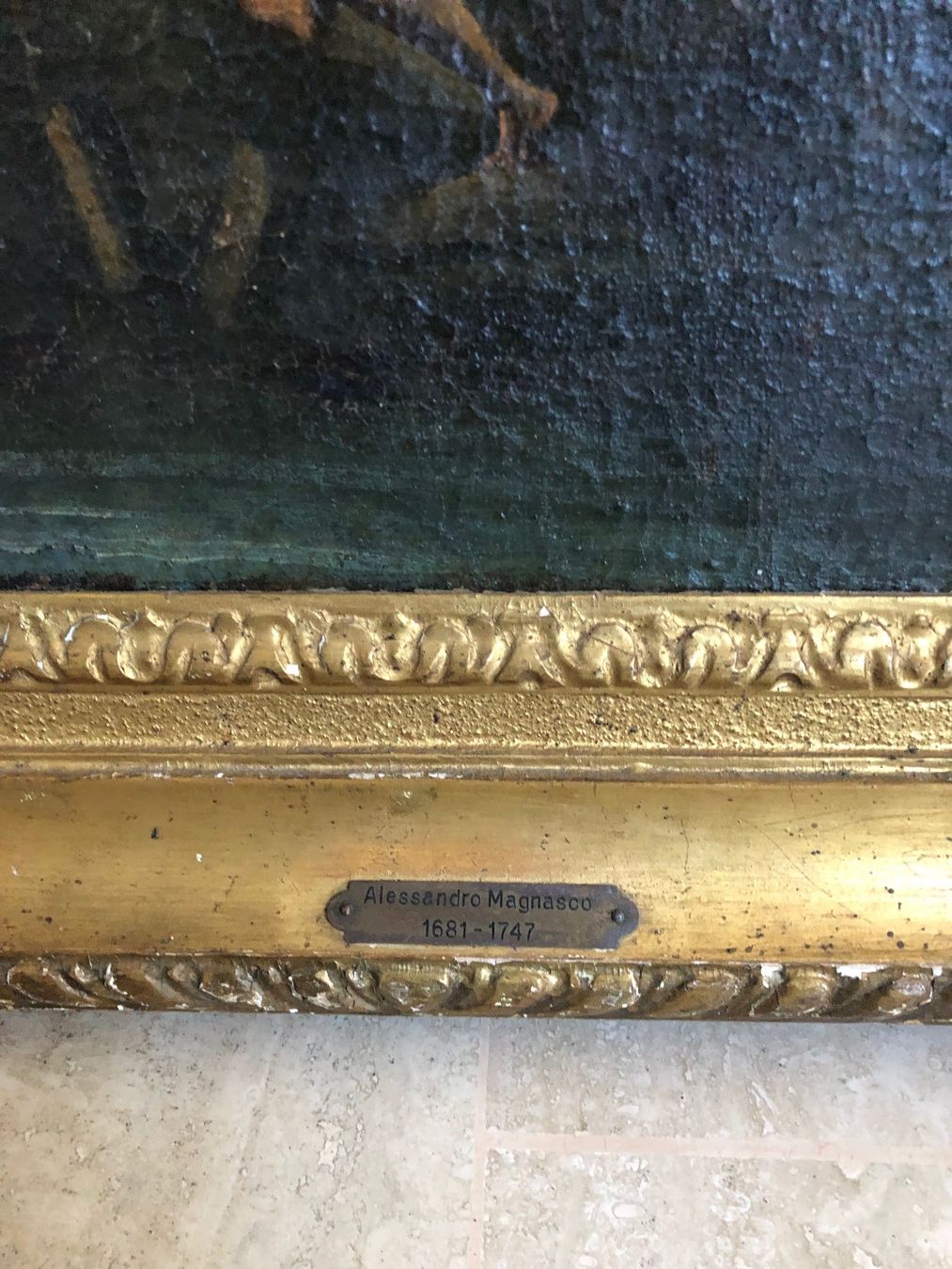 Gemälde: ALESSANDRO MAGNASCO 1681 -1742 – Gebraucht aus Davesco-Soragno von kappas 2