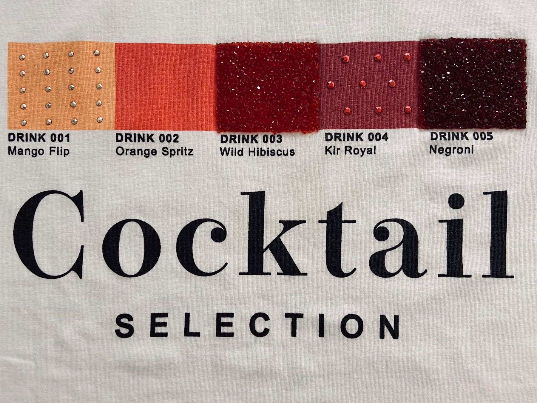 T-shirts: T-Shirt en coton - Cocktail selection - 36 – D'occasion à Lausanne par maintenant 1