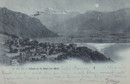 Glion et la Dent du Midi 1900