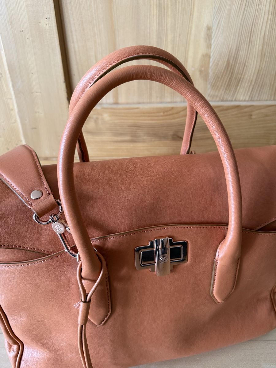 Navyboot Borse da donna: Navyboot Tasche Leder cognac – Usato da Uster venduto da Schangnau87 5