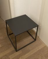 Beistelltisch quadratisch Metall schwarz guter Zustand
