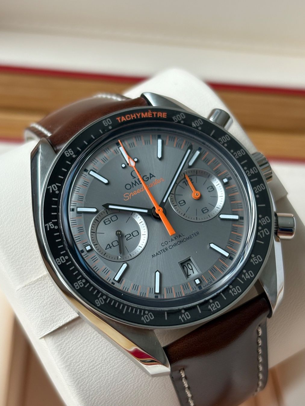 Omega Uhren: OMEGA Speedmaster Racing Fullset mit Garantie – Gebraucht aus Birsfelden von Mynos 7