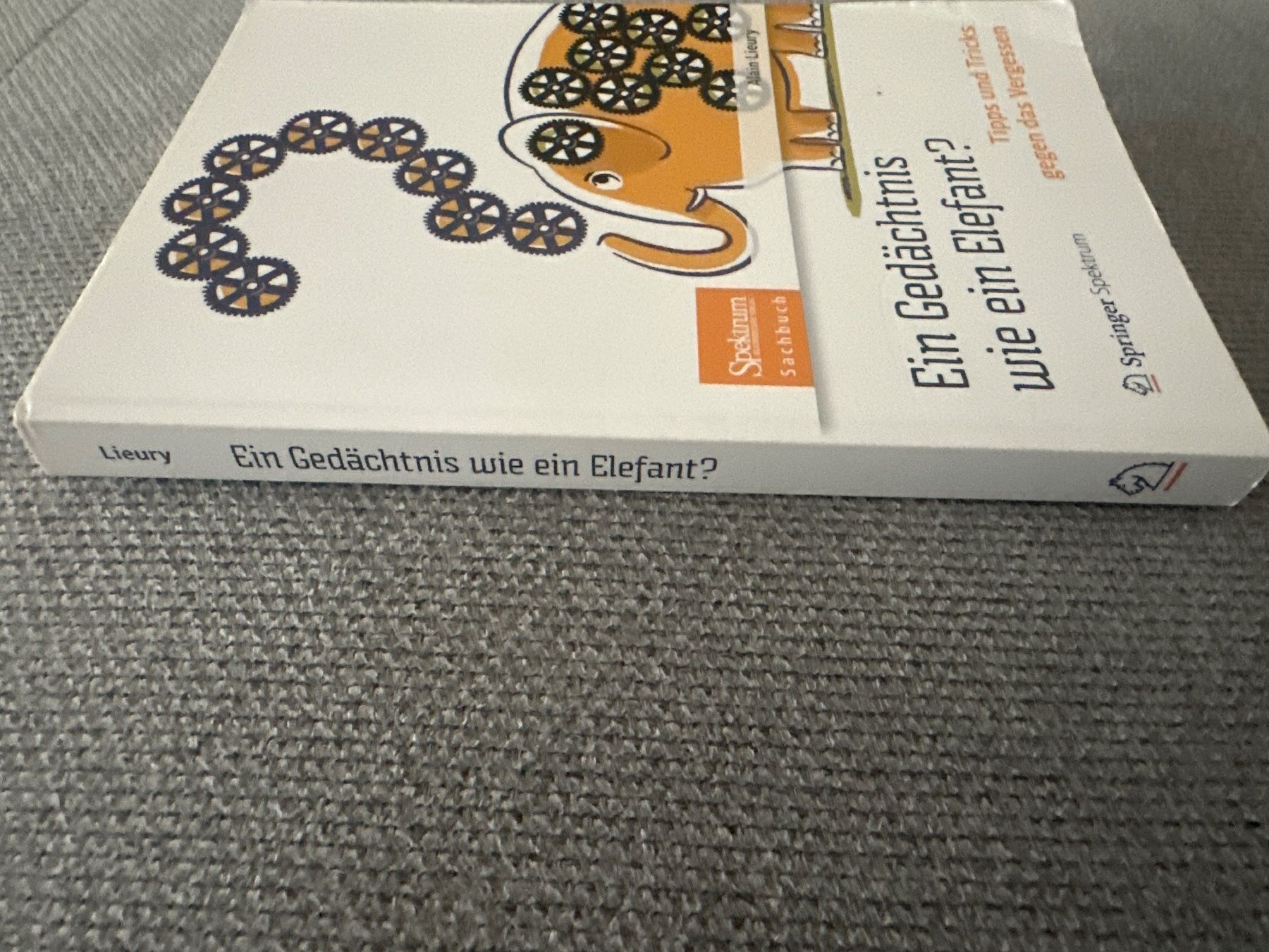 Libri: Ein Gedächtnis wie ein Elefant? – Usato da Schwarzenburg venduto da mezulienka 1