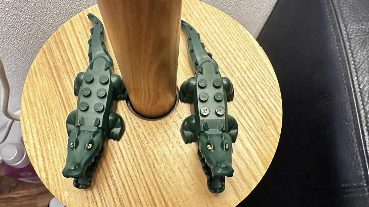 Statuette: LEGO / 2x Alligator / Dark Green – Usato da Herzogenbuchsee venduto da TCG-High-Quality 1