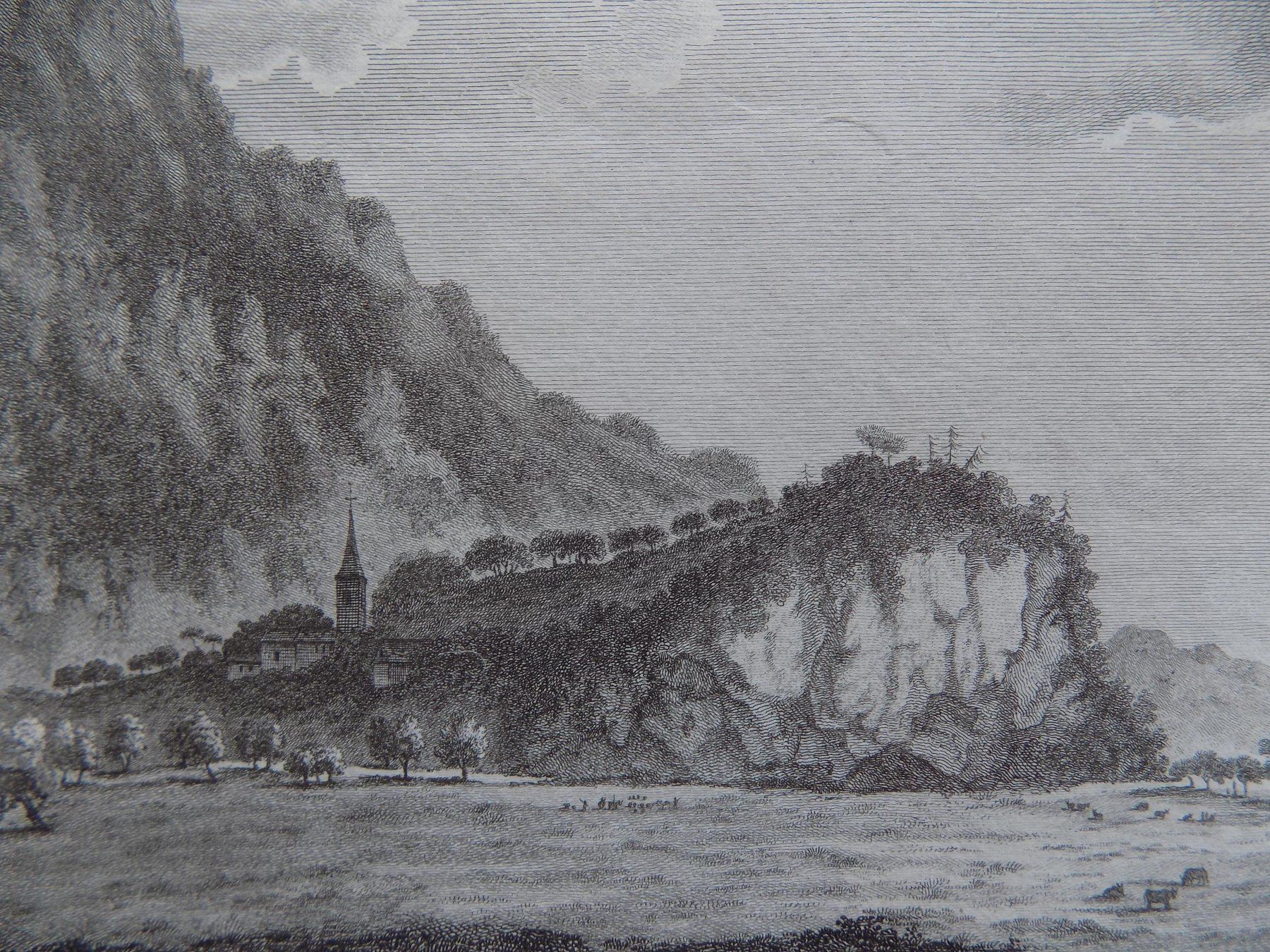 Stiche: Vue de port-Valais Monthey – Gebraucht aus Risch von Rischli15 7
