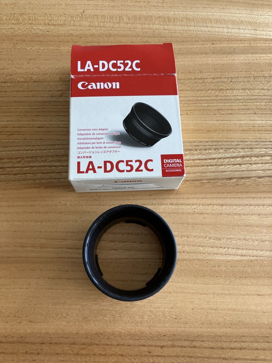 Canon Adattatori foto: Canon LA-DC52C Objektivadapter – Nuovo (secondo la descrizione) da Seewen SZ venduto da Rtotto 1