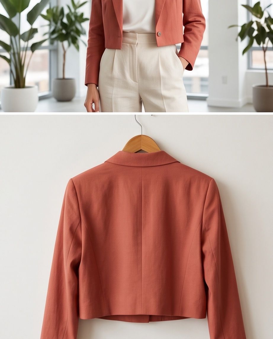 Esprit Giacche: Edc veste courte brique - neuve - taille L – Nuovo e nell'imballaggio originale da Vuisternens-Romont venduto da gol_xp6p 2