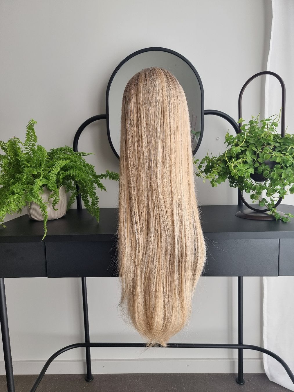 Parrucche: New wig. Glueless. Blond hair – Nuovo e nell'imballaggio originale da Zürich venduto da pla_tm9w 8