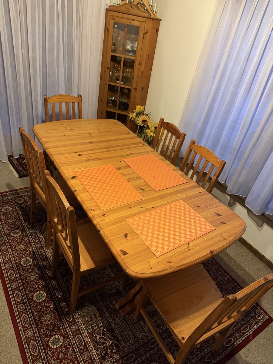 Tavoli: Holz Esstisch echtholz – Usato da Schlieren venduto da Mattis123
