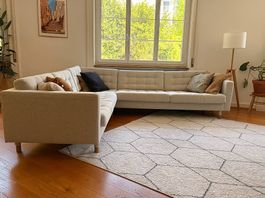 Sofa Ikea LANDSKRONA 5er--Gunnared Beige
