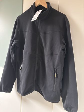 Wikland Herren Fleecejacke, Schwarz, Neu, Grösse S
