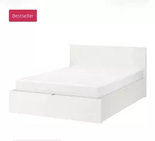 Ikea Malm Bett 180x200m inkl. 4 Schubkästen und Matratzen