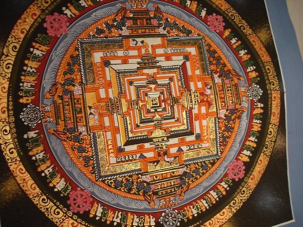 Poster & Bilder: THANKA / MANDALA  TIBET / NEPAL  1990 – Gebraucht aus Niederweningen von tsnuk333 1