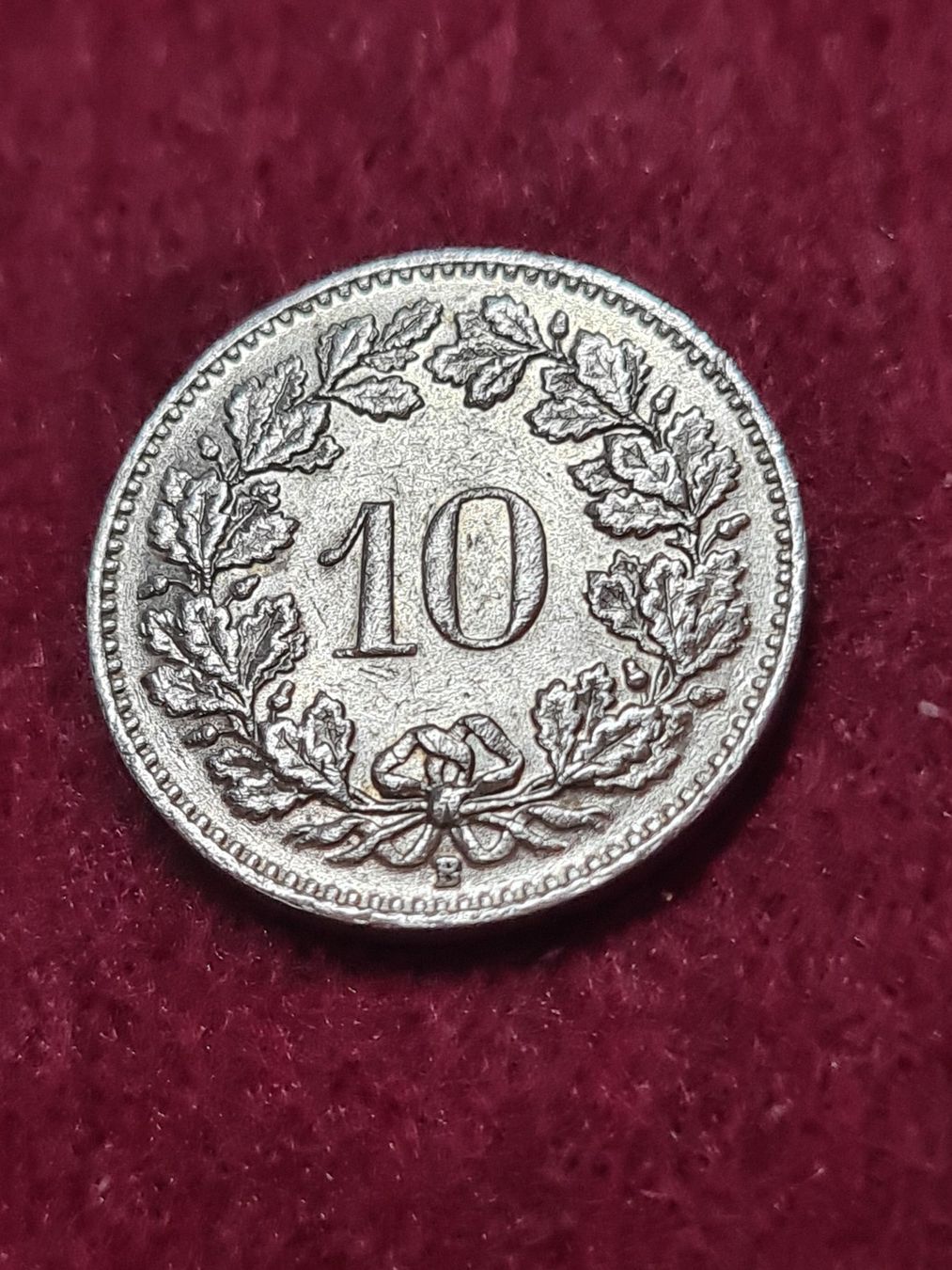 Tutti le monete: 10 Rappen 1955 – Usato da Contra venduto da Lylou0 1
