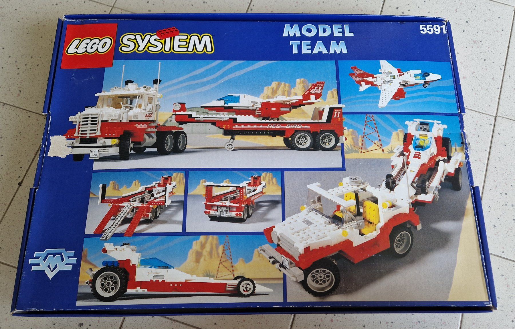 Lego Kit di costruzioni: LEGO System 5591 Model Team Mach 2 Red Bird Rig von 1994 – Nuovo (secondo la descrizione) da Rheinau venduto da tobitobsen80 1