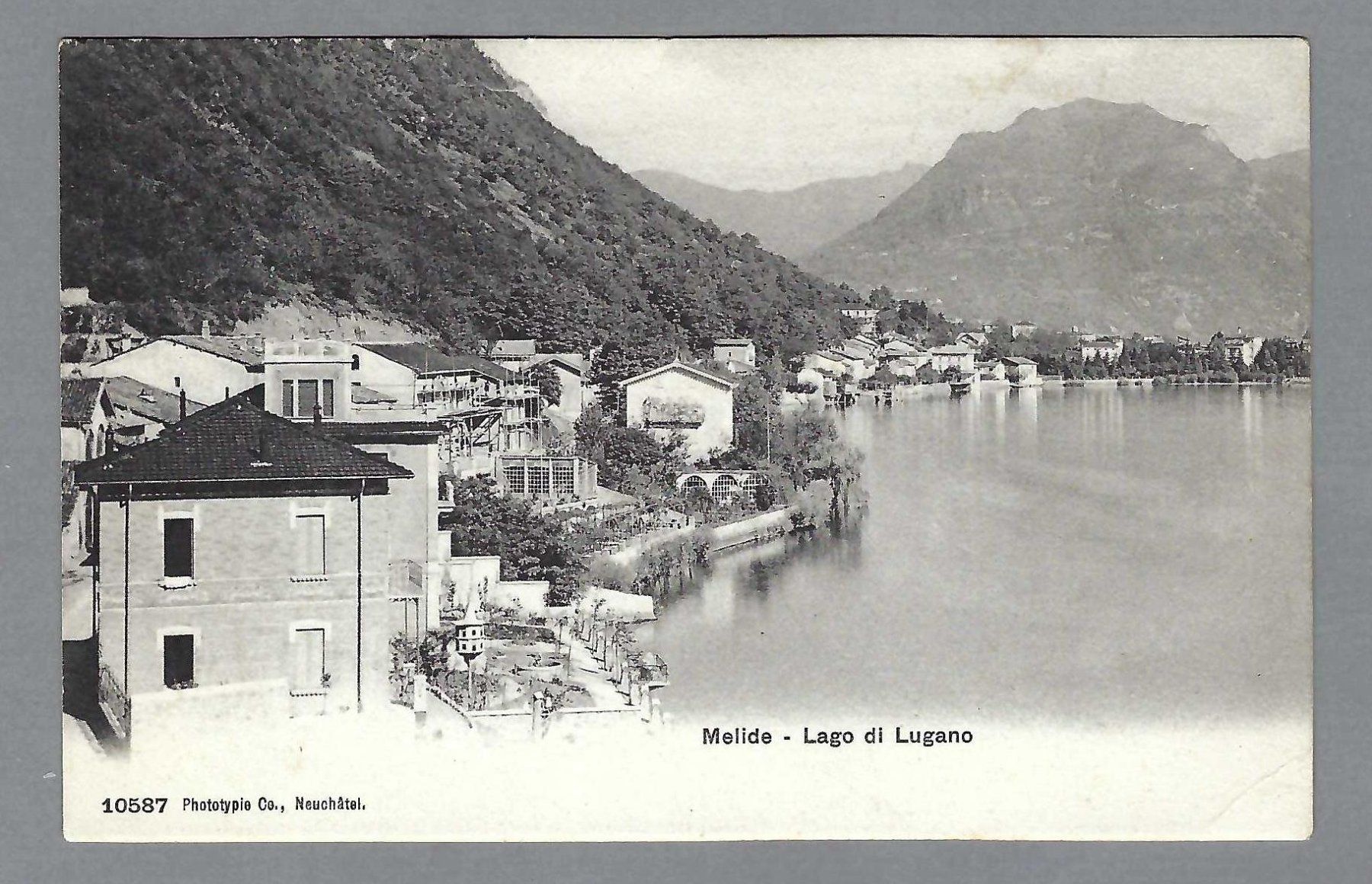 Cartoline postali: MELIDE, DETTAGLIO, *, NON COMUNE – Usato da Pura venduto da ulisse1957