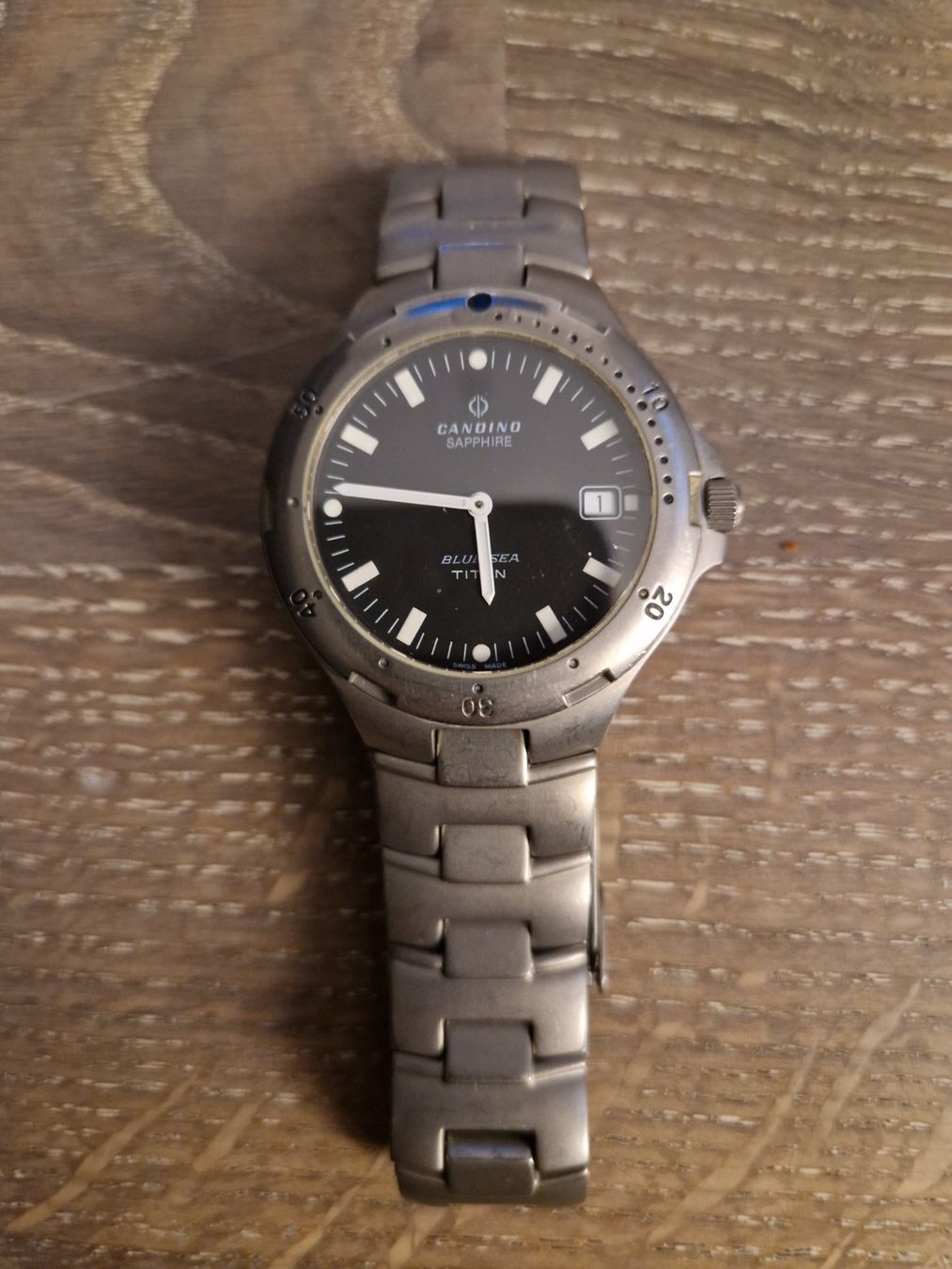 Candino Uhren: CANDINO TITANIUM HERREN UHR – Gebraucht aus Neftenbach von Taschen-Uhren