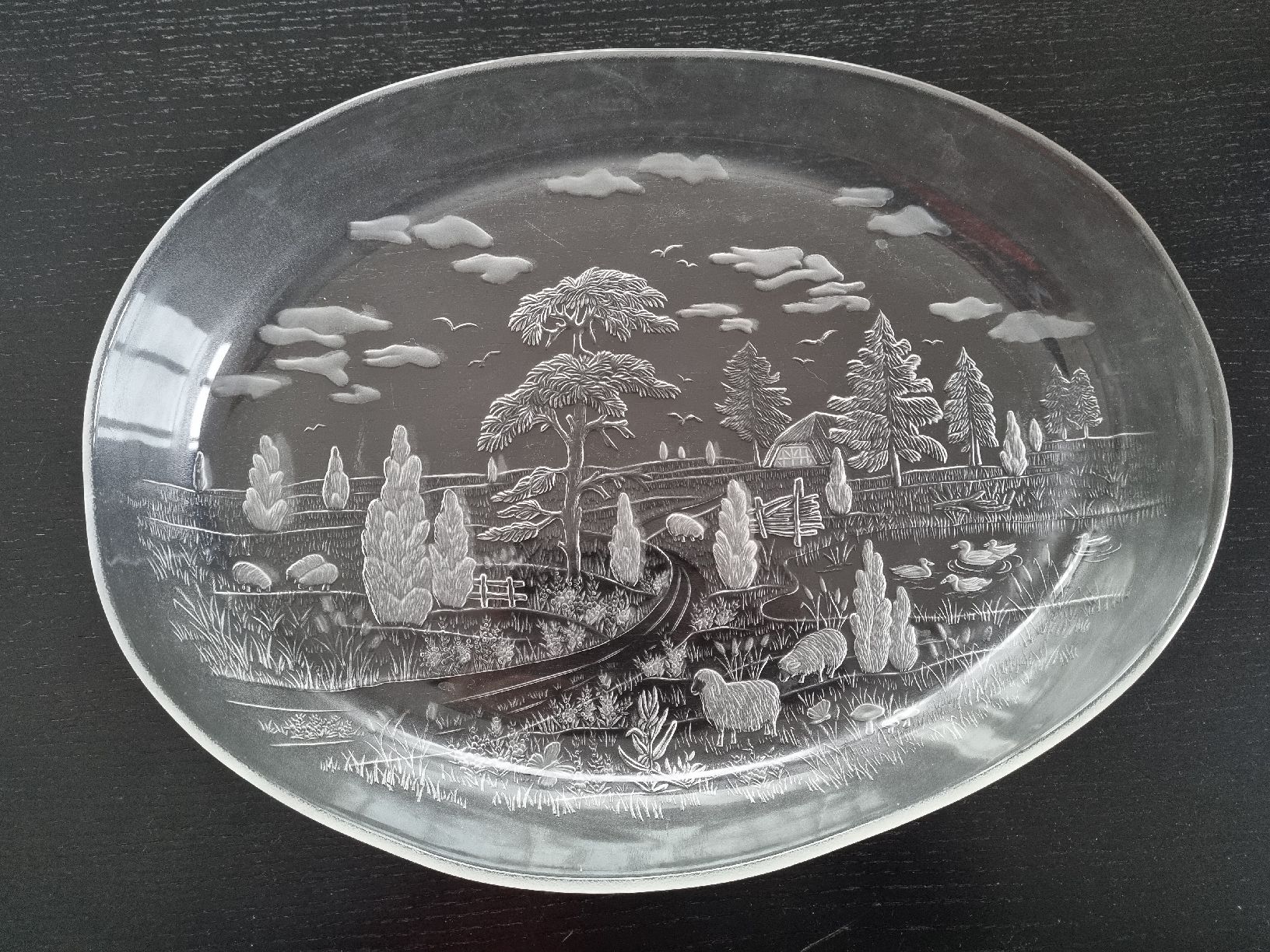 Walther Glas Servierplatten: Schöne Servier- Anrichteplatte, Walther Glas – Neu (gemäss Beschreibung) aus Nottwil von Janny77