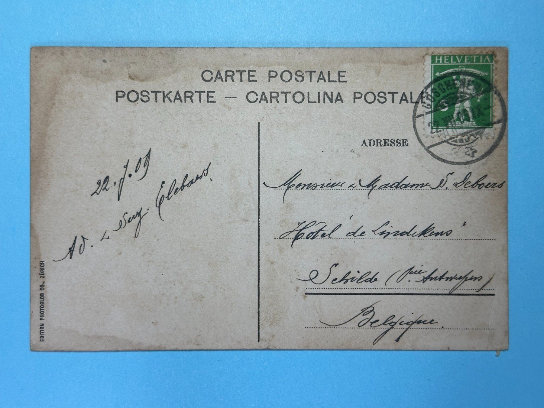 Cartoline postali: Göschenen - vor 1909 !!! – Usato da Steg VS venduto da _vinci_ 1