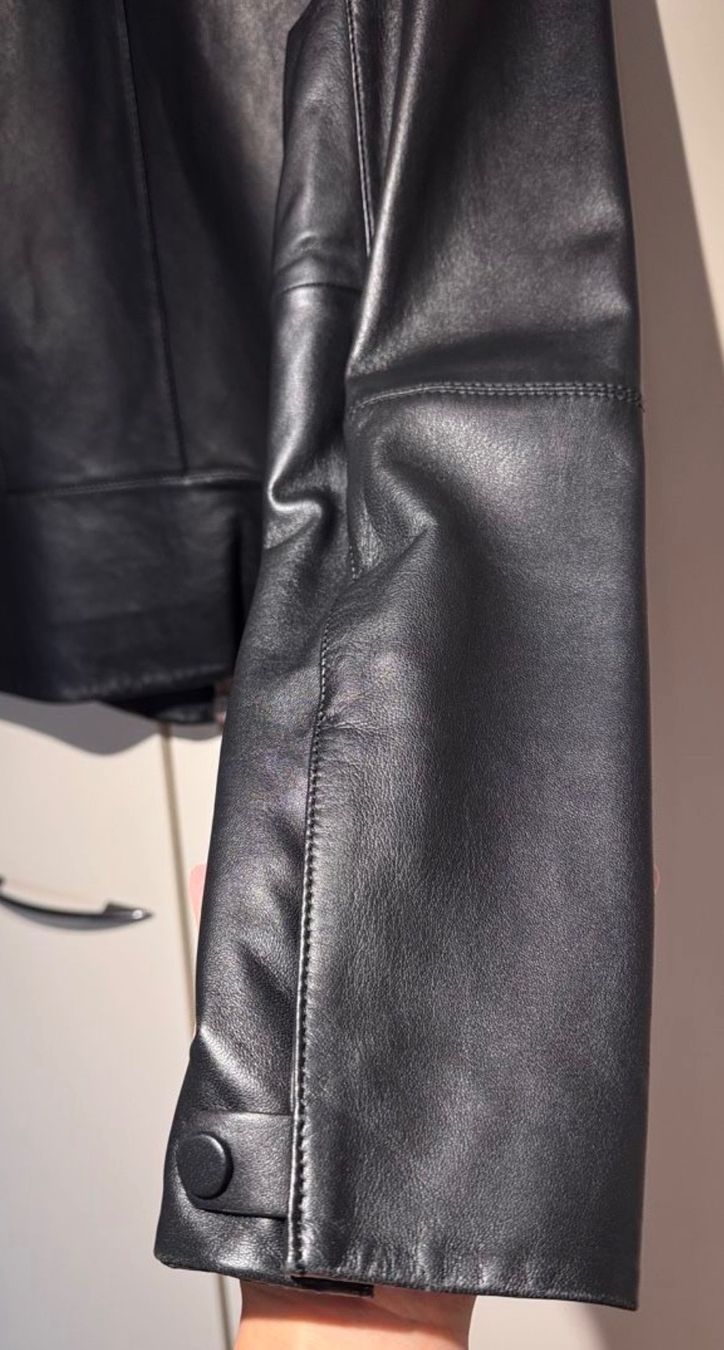 Massimo Dutti Jacken: Lederjacke Massimo Dutti schwarz – Gebraucht aus Ascona von Buisy81 3