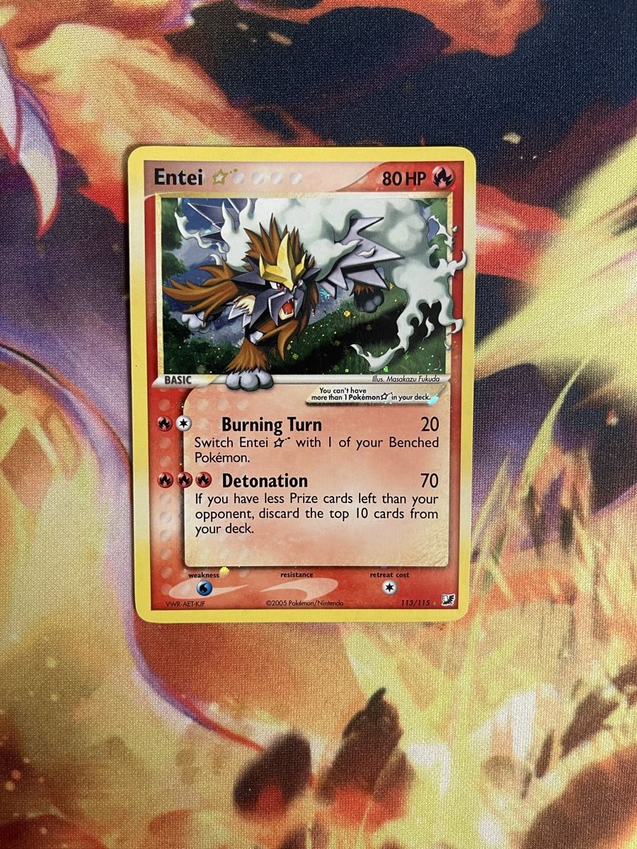 Pokémon Carte collezionabili: Pokemon Entei Goldstar ENG  – Usato da Breitenbach venduto da KithusPokeKingdom