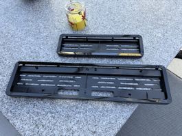 SwissKlick Wechselschilder-Halter Schwarz