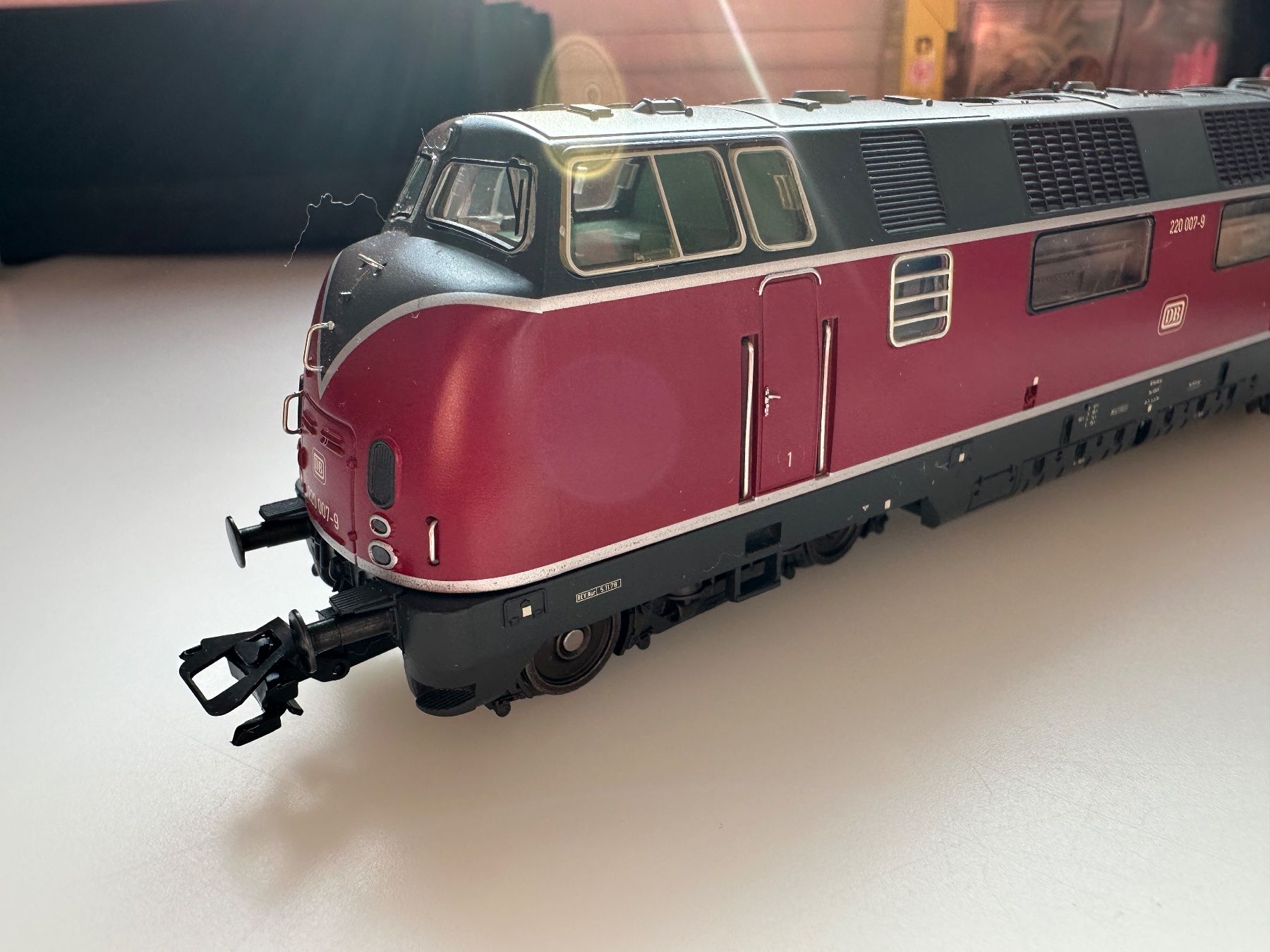 Märklin Modellini di ferrovie: Märklin 3380 BR220 in H0 – Nuovo (secondo la descrizione) da Schaffhausen venduto da Danilo-86 4