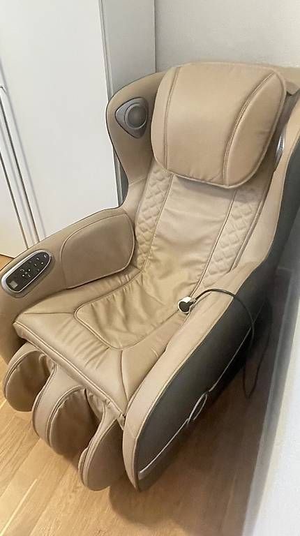 Poltrone: Massagesessel mit LEDs & Bluetooth - Kunstleder - Beige  – Usato da Rickenbach b. Wil venduto da rin_ffn9 3