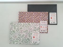 3 Stk. DailyLike Stoffpapier A4, Basteln      Neu!