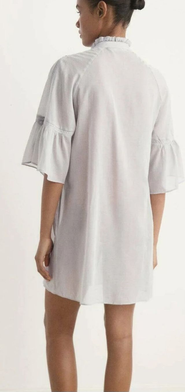 Mango Kleider: Damen Kleid Mango Grösse M hellgrau ungetragen – Neu (gemäss Beschreibung) aus Hünenberg von nviert 2