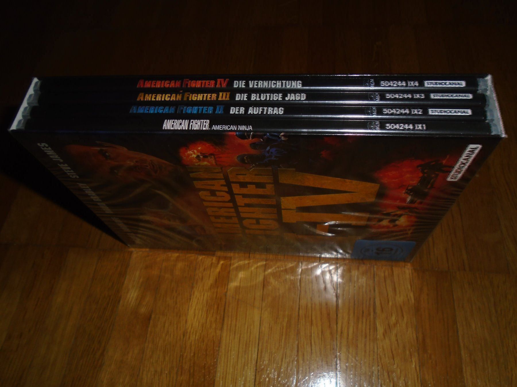 Alle DVDs: American Fighter 1 - 4 - 4 DVDS - UNCUT – Neu und originalverpackt aus Basel von havsok 2