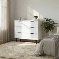 Kommode 90x80cm NALA - Weiss
