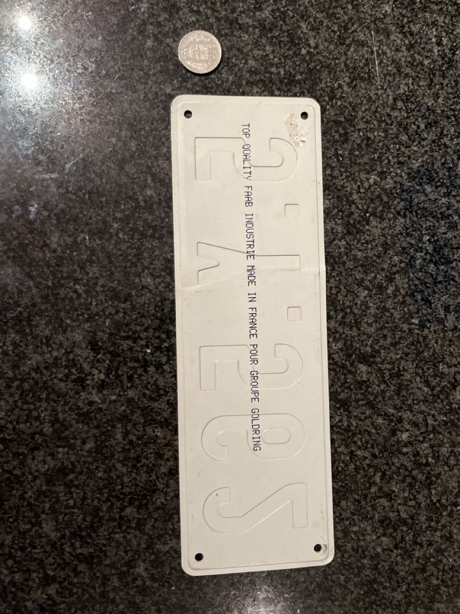 Schilder: Plaque Belge  – Gebraucht aus Glis von king-of-convenience 1