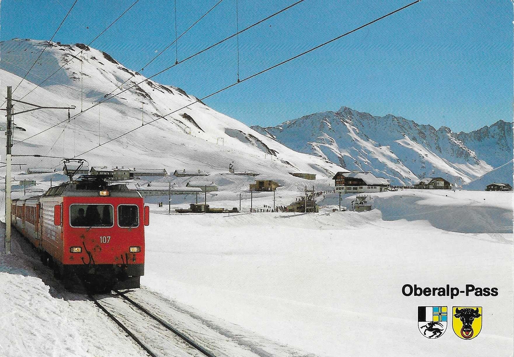 Cartoline postali: Oberalp-Pass – Usato da Rothrist venduto da Stranglehold