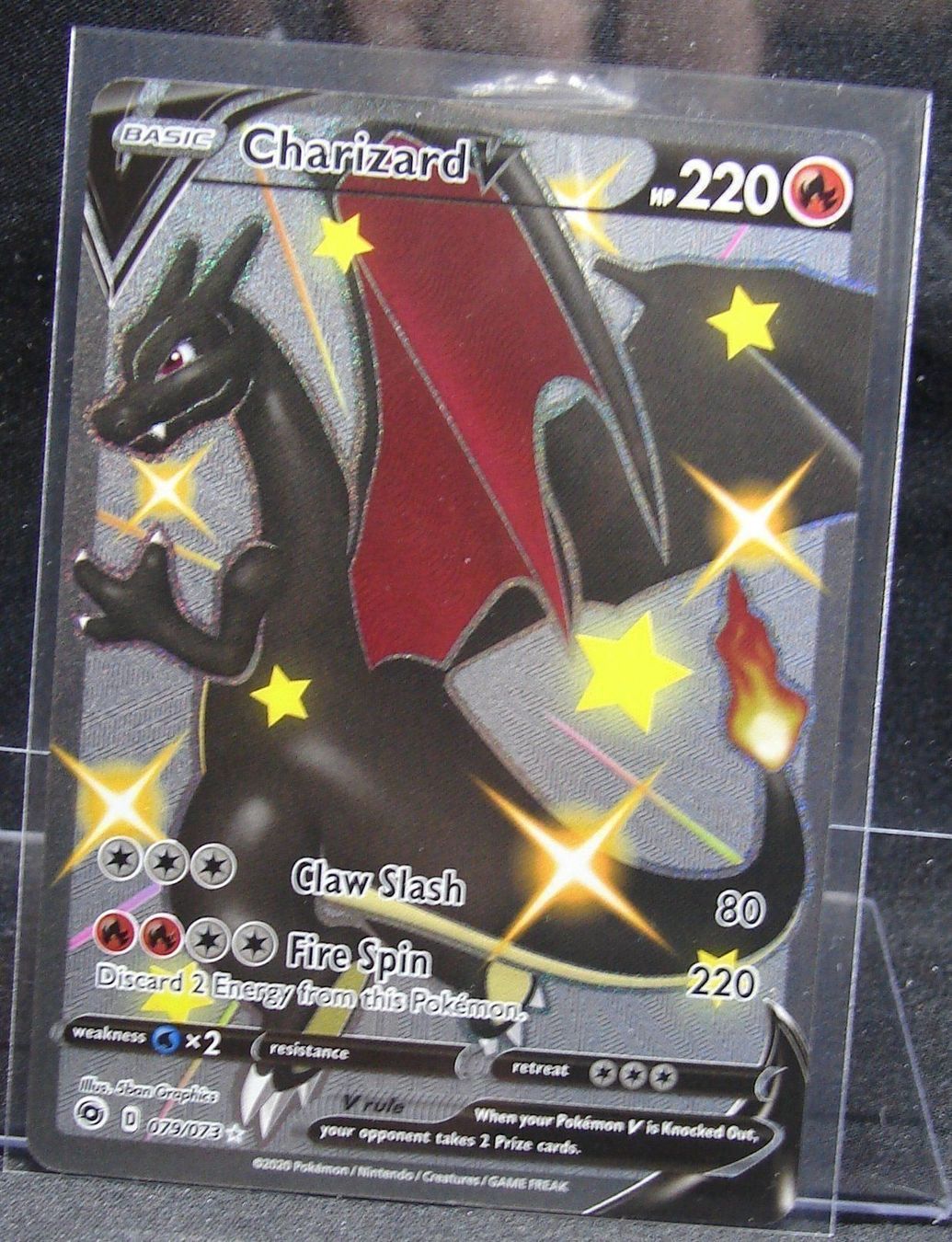 Pokémon Carte collezionabili: Charizard V - Shiny Ultra Rare Mint   /6 – Nuovo (secondo la descrizione) da Rümlang venduto da coh_87ww