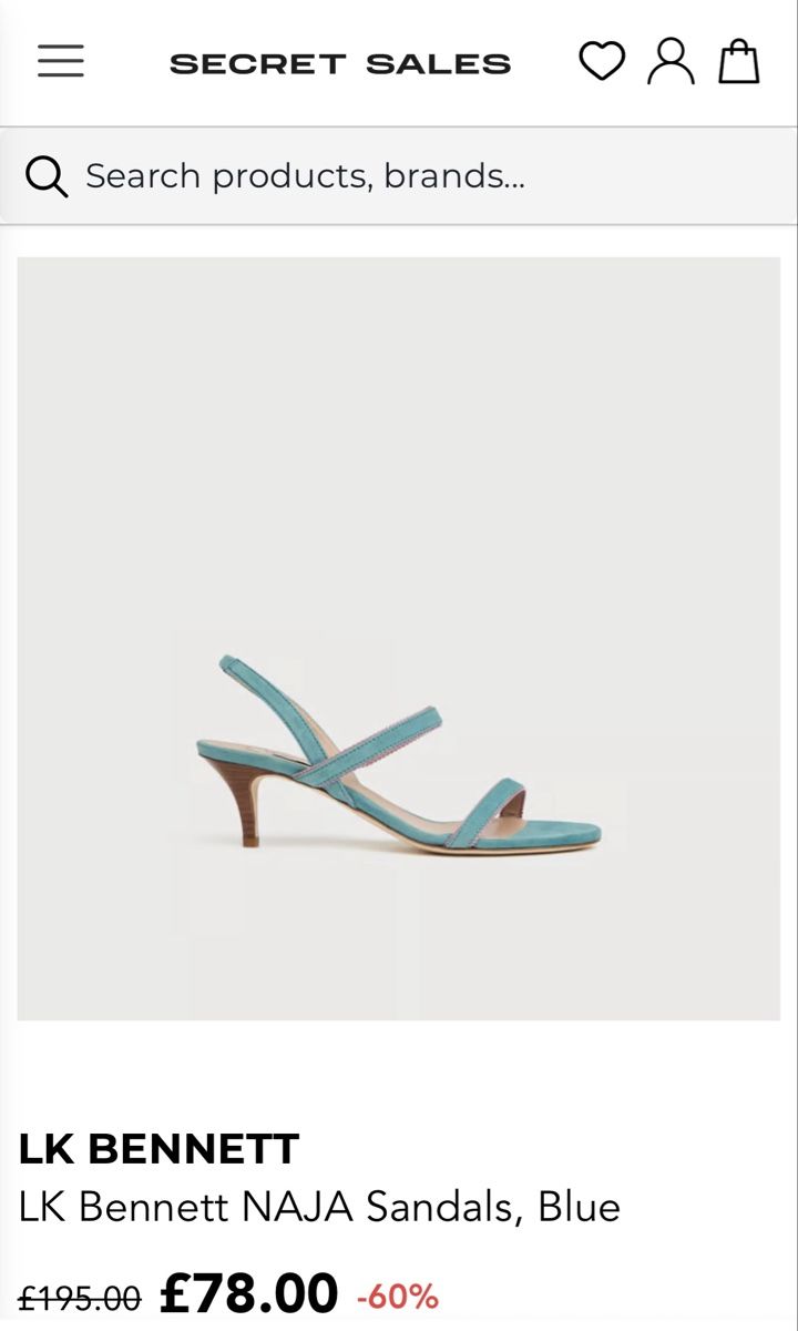 Scarpe da donna: L. K. Bennett Sandalen, Gr. 39, neu! – Nuovo e nell'imballaggio originale da Zürich venduto da vintage_for_you 4