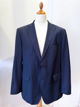 WINDSOR Sakko Herren Gr. 52/54 – Guabello Stoff – dunkelblau