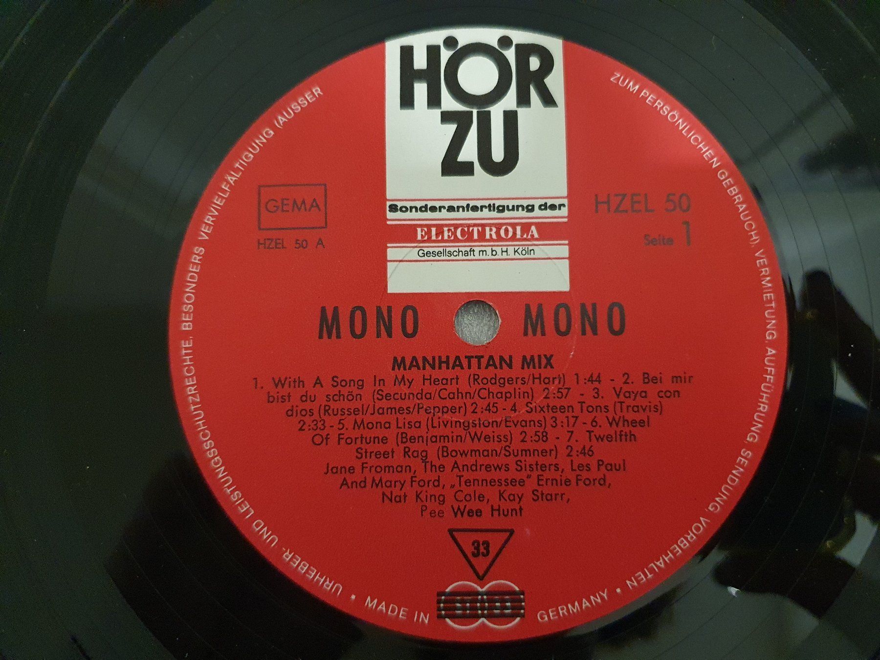 Dischi in vinile: Manhattan Mix - Hit Millionäre – Usato da Uster venduto da Vinyl-Leidenschaft 5