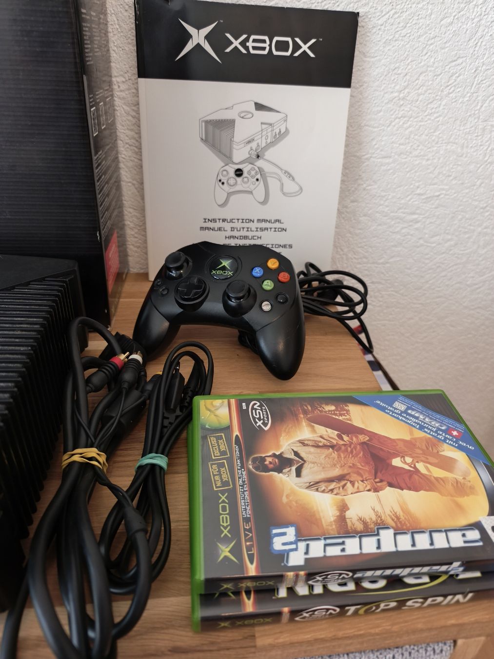 Microsoft Console: Xbox console, manuels, manette, 2 jeux OVP – Usato da Conthey venduto da Th3gr4yf0x 2