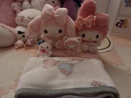 My Melody plüschtiere und anhänger plus decke