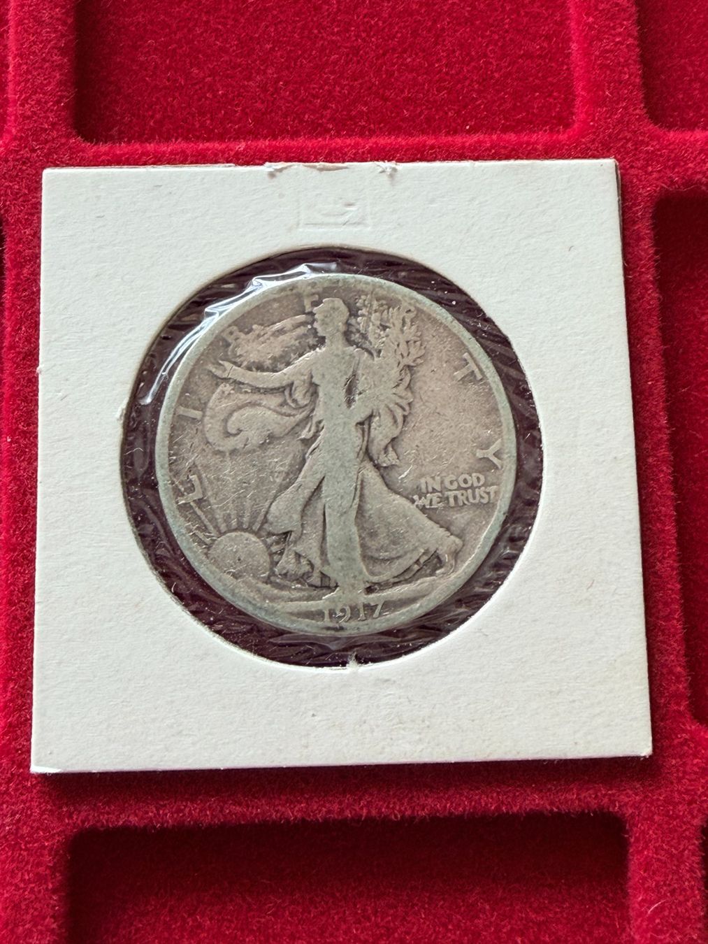 Tutti le monete: Half Dollar USA 1917 - Silber 900/1000 – Usato da Gams venduto da Rhi-Taler