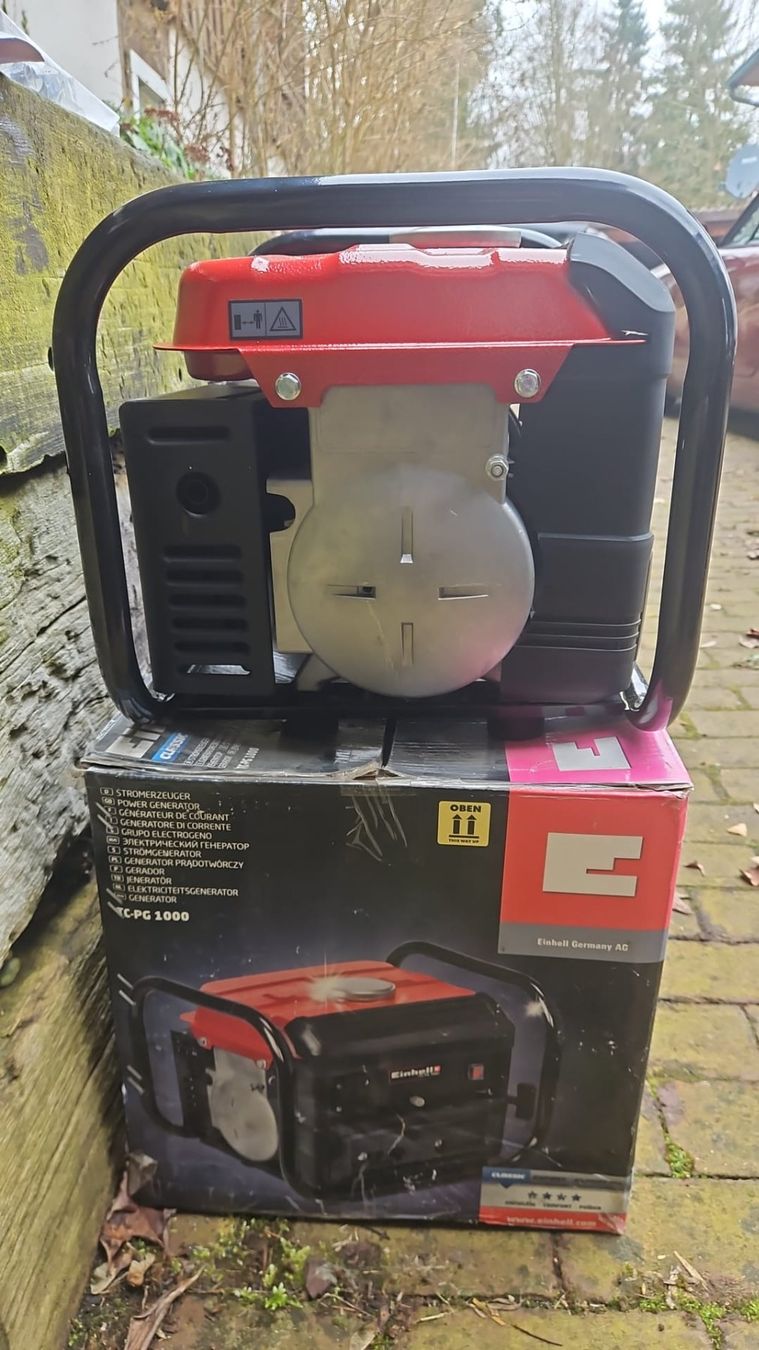 Einhell Generatori di corrente: Neuwertiger Einhell Stromgenerator TC-PG 1000 zu verkaufen! – Usato da Mauren TG venduto da xkr1998 1