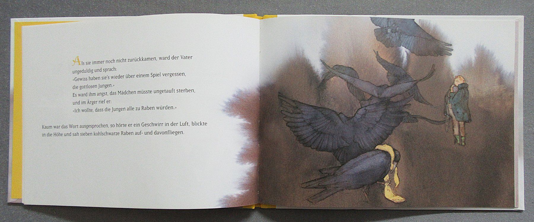 Libri: Die sieben Raben - ein Märchen der Brüder Grimm – Usato da Auenstein venduto da Padabimbim 2