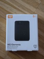 Neue WD Elements Externe Festplatte 5TB