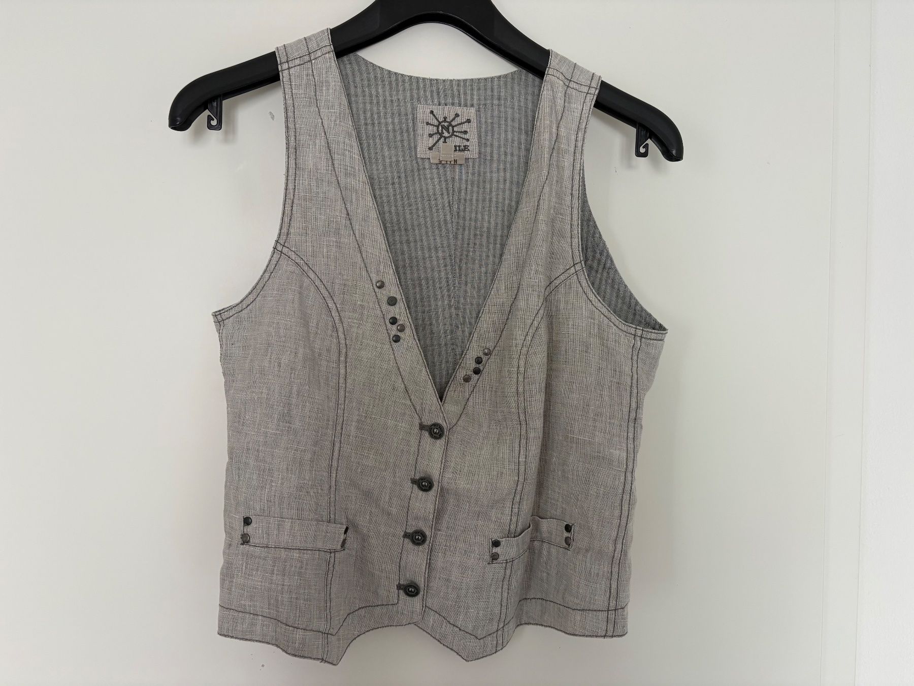 Nile Gilet & Giacche senza maniche: NILE Gilet - Size M - 100% Linen – Usato da Muzzano venduto da Sidney_3