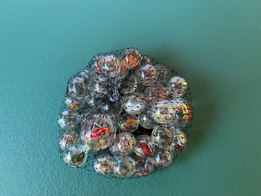 90 Stück Glasmurmeln Transparent | Vasenfüller & Deko | Für Aquarium & Basteln