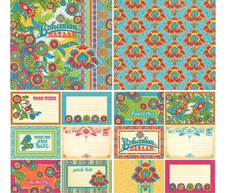 Carta: 12 Blatt Design-Papier, Bastelpapier  NEU – Nuovo e nell'imballaggio originale da Effretikon venduto da wenuss 4